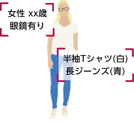 顔と全身の属性分析